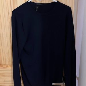 Navy sweater